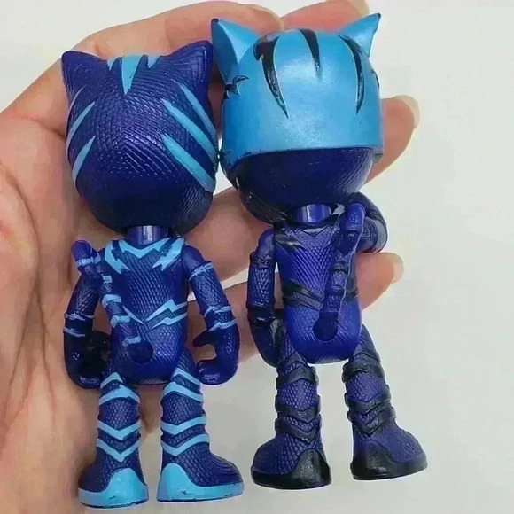 Lot of Six PJ Masks Figures Toys Cat Boys Just Play - Picture 8 of 12